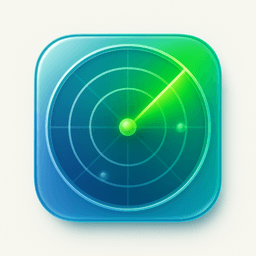 Collision Avoidance Radar plotting app showing vessel parameters and radar visualization